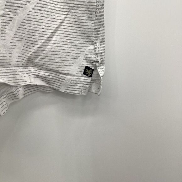 Men's Nat Nast‎ Cotton Blend Short Sleeve Polo Shirt white/gray large - Picture 4 of 7